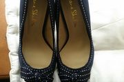 Navy with white trim Jane Shilton shoes size 36 NEW