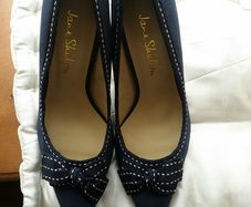 Navy with white trim Jane Shilton shoes size 36 NEW