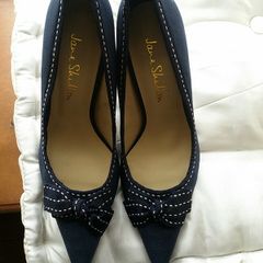 Navy with white trim Jane Shilton shoes size 36 NEW