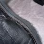 Dune London Pamir Black Reall Leather Biker Boots UK 6 / EU 39 Wide Fit Image 8