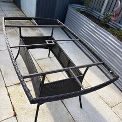 Garden table frame