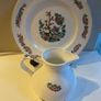 MAYFAIR  Indian Tree China plate and EMERALD ISLE pitcher Image 2