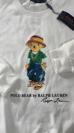 Polo Ralph Lauren White Bear Crewneck