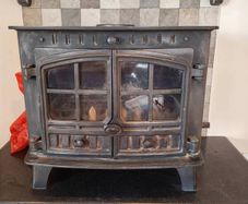 Multiple fuel, back boiler Stove