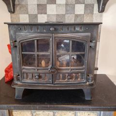 Multiple fuel back boiler Stove