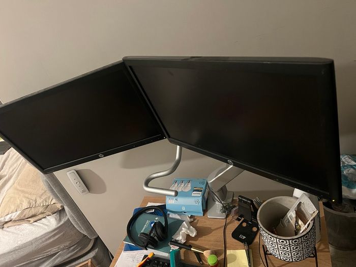 Corporate Monitors and multi directional table mount