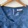 Jacques Vert navy blue lace top occasion wear new Image 3