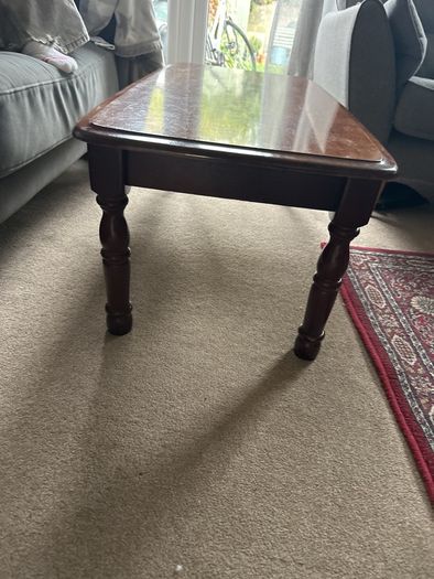 Mahogany coffee table