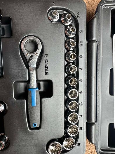 all drive socket set - new - 35euro