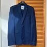 Men's Mark Darcy navy three piece suit Image 2