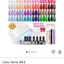 Gel Nail Kit Complete with 48W Lamp U V/LED 24 Colours Semi-Permanent Nail Polish Kit for Beginners Image 2