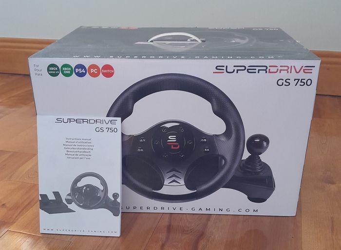 Subsonic Superdrive GS750 - steering wheel