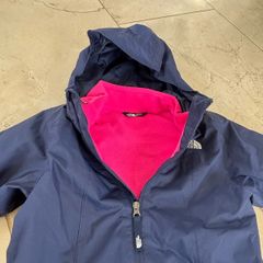 North Face girls 3 in 1 triclimate jacket - medium