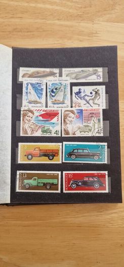 80's CCCP Soviet Post Stamps