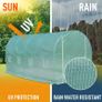Walk-in Outdoor Tunnel Greenhouse Portable Warm House Backyard Planter Green Image 5