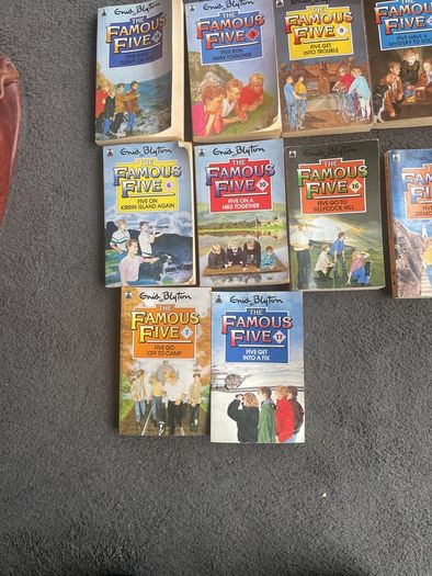Enid Blyton The Famous Five Vintage Paperback Books x14