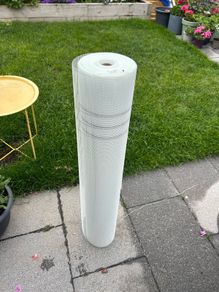Almost complete roll of fibreglass render mesh