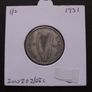 Irish Republic. Silver Shilling (1942) Image 4