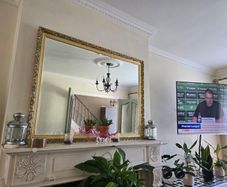 Mirror 44in by 34in.
