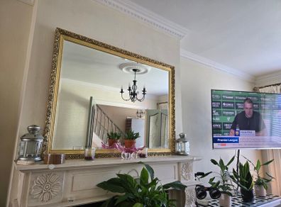 Mirror 44in by 34in.
