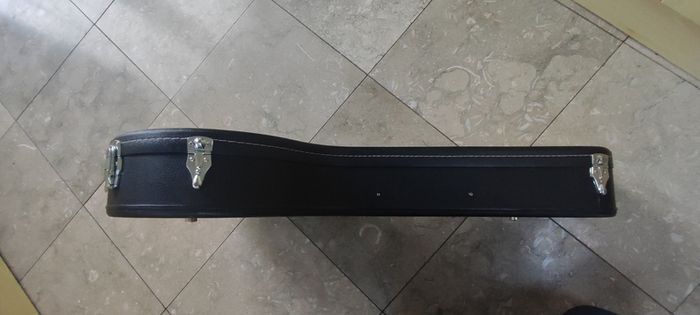 Banjo hard case gig bag - black (fits 19 fret banjos perfectly)