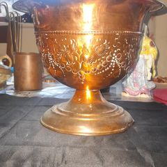 Antique Large Decorative Pedestal Bowl,  Jardiniere or Planter. Postage Available,