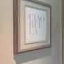 Beautiful frame with 'Ciao Bella' writing Image 2