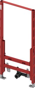 Wall hung toilet frame