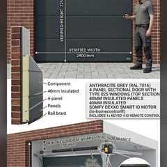 Garage Door - Anthracite NEW