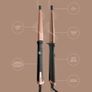 13-25mm Ceramic Curling Wand with Keratin Image 2