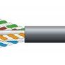 Oxygen Free Solid Copper/ Cat6 U/UTP Outdoor Network Cable 100m Black Image 2