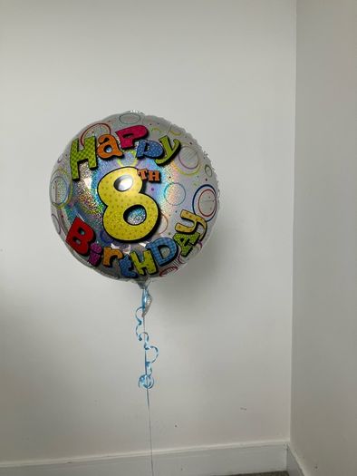 Birthday Balloons 8 Years of age