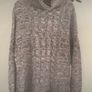 jumper long polo neck jumper cotton mix flex pink & blue multi small Bnwot baloot brand Image 10