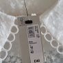 RIVER ISLAND white daisy print sheer blouse Sz 16UK - Bnwt Rrp 40 sterling Image 7