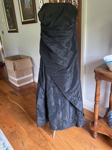 Black debs dress