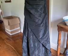 Black debs dress