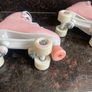 OXELO White Roller Skates - 4-Wheel Skates 100 Series Image 5