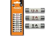 9pcs Fuses Mixed Household (13 Amp / 5 Amp / 3 Amp)