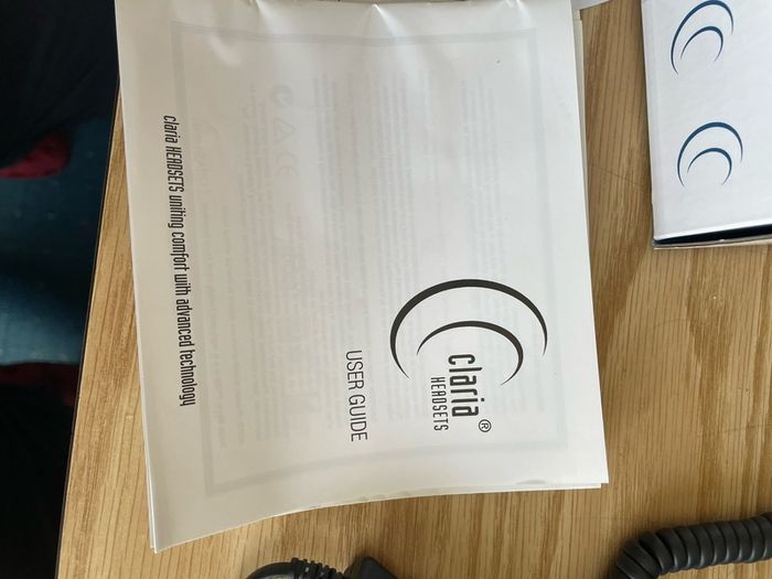 Claria noise cancelling headset