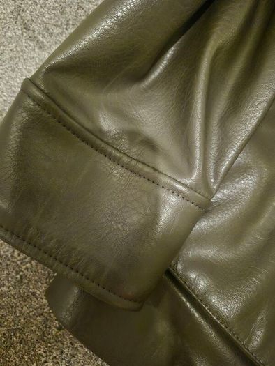 Zara faux leather jacket