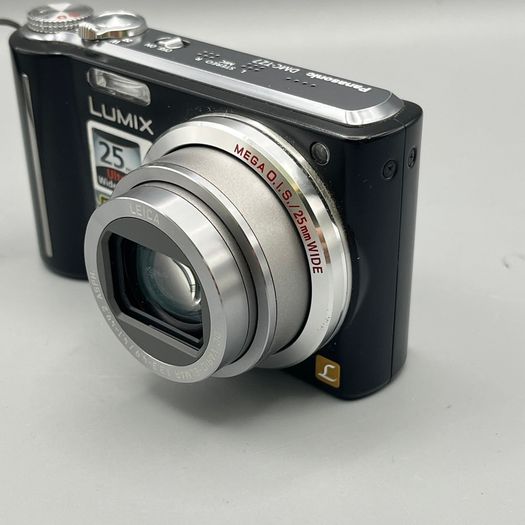 Panasonic Lumix DMC-TZ7 10.1MP Digital Camera Black with Silver Lens