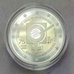 Belgium 2 Euro Base Metals Proof Coin 2023 - 75 years of Women's Suffrage