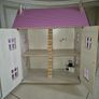 Pretty Wooden Dolls House Image 3