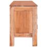 TV Cabinet 110x30x45 cm Solid Mahogany Wood Image 6
