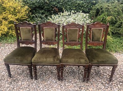 Antique Mahogany Dining Chairs