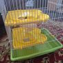 Small Hamster cage with accessories Image 2