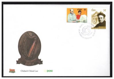1999 Ireland International Year of Older Persons & Centenary of Pioneer Total Abstinence Association Commemorative Stamps An Post First Day Cover (FDC)
