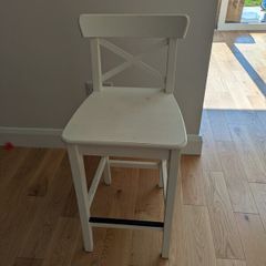 3x IKEA ingolf stools
