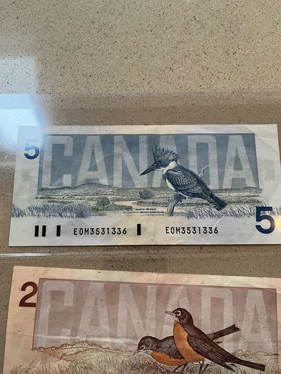 Canada Banknotes lot of 4
