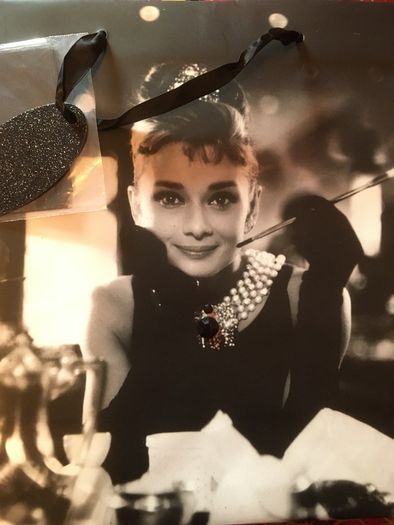 Gift Bags  -  Breakfast at Tiffanys, Audrey Hepburn 3-Set